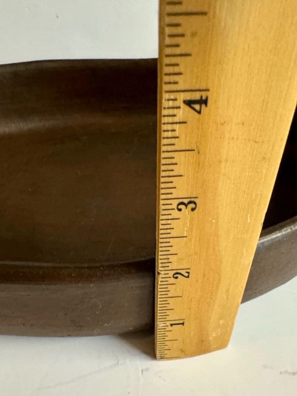 Vtg. Chilean Pomaireware Brown Clay Pig Shaped Baking Dish.Rustic Home Dining